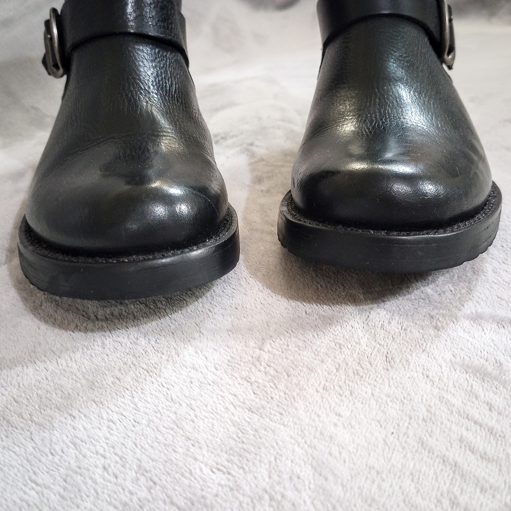 Women's Frye Black Veronica Flex Ankle Boot Booties 8.5 - Picture 6 of 10